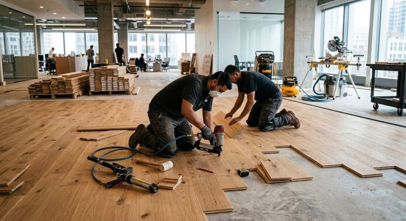 Commercial Hardwood Service in Middle River, MD