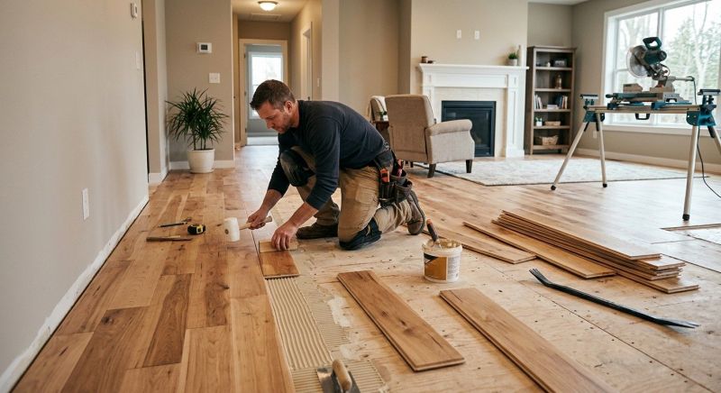 Engineered Wood Installation in Anne Arundel County, MD