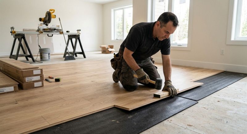 Engineered Wood Installation in Anne Arundel County, MD