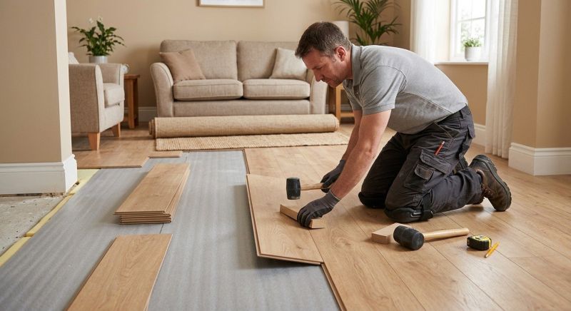 Laminate Floor Installation in Howard County, MD