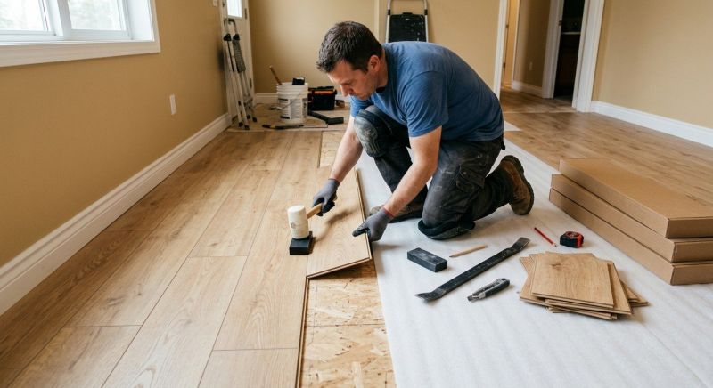 Laminate Floor Installation in Windsor Mill, MD