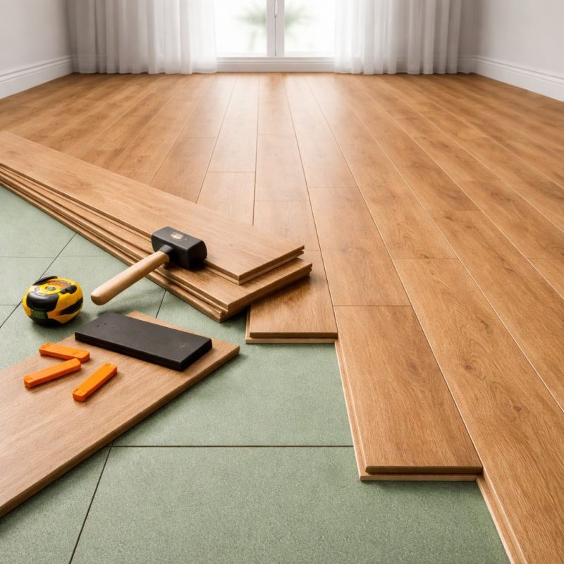 Laminate Floor Remodeling in Anne Arundel County, MD