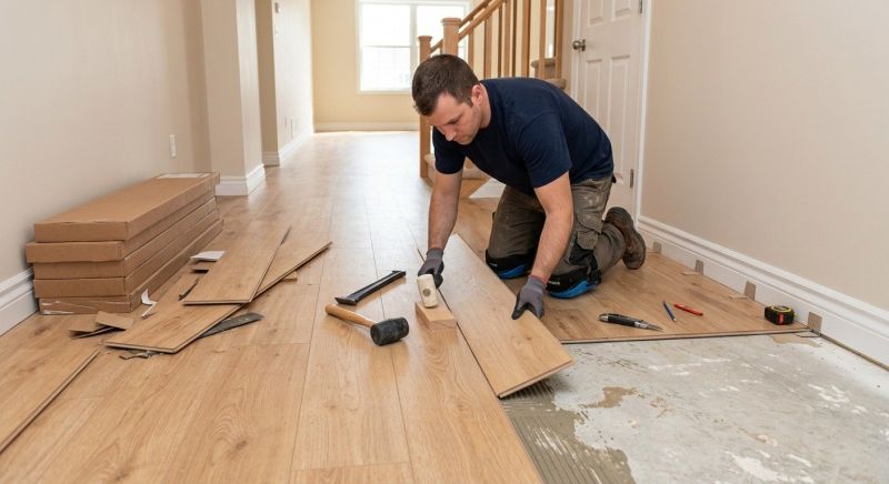 Laminate Floor Replacement in Edgewood, MD