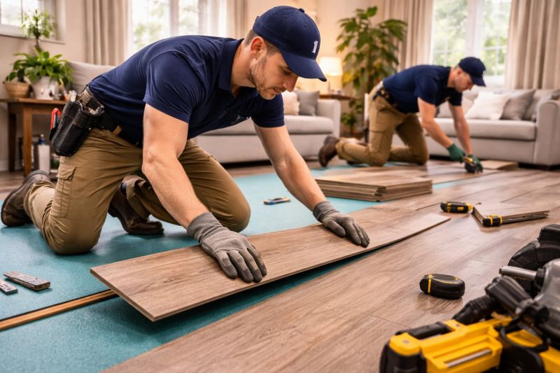 Laminate Floor Replacement in Hanover, MD
