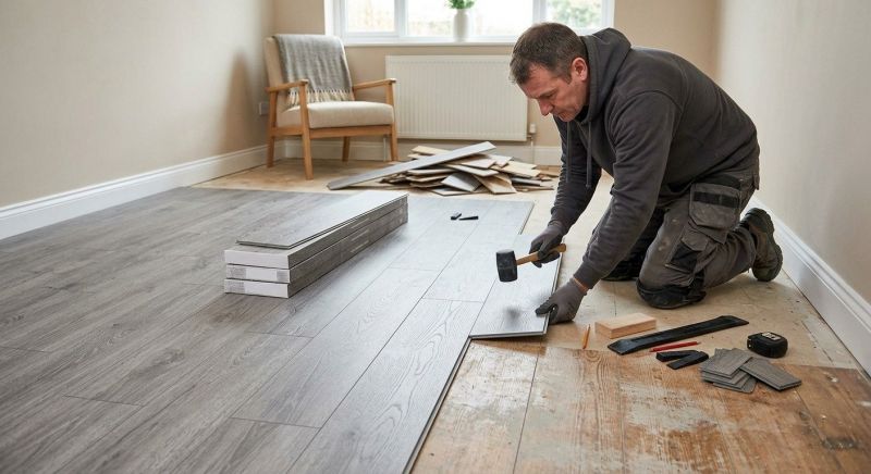 Laminate Floor Replacement in Kingsville, MD