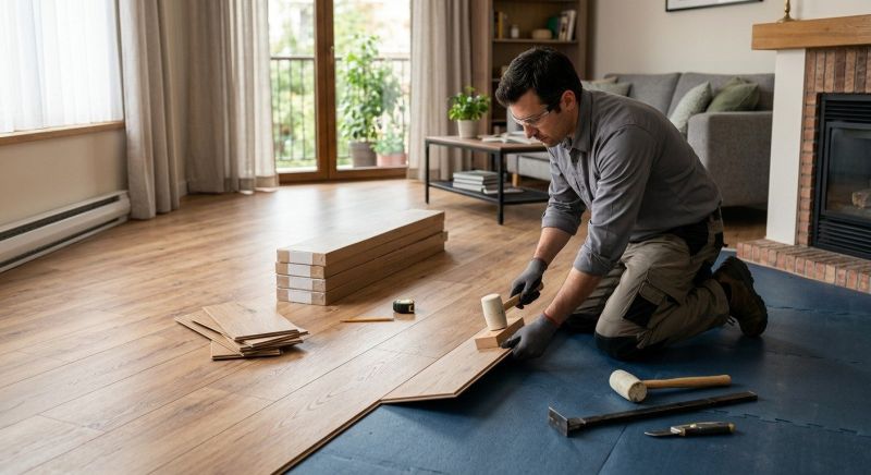 Laminate Floor Replacement in Nottingham, MD