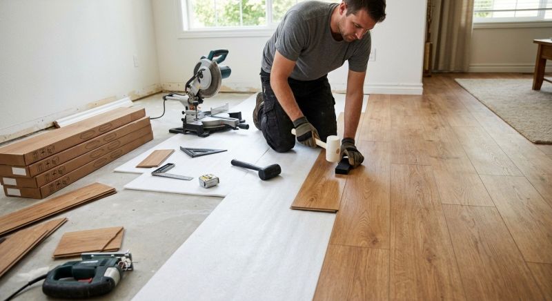 Laminate Floor Replacement in Odenton, MD