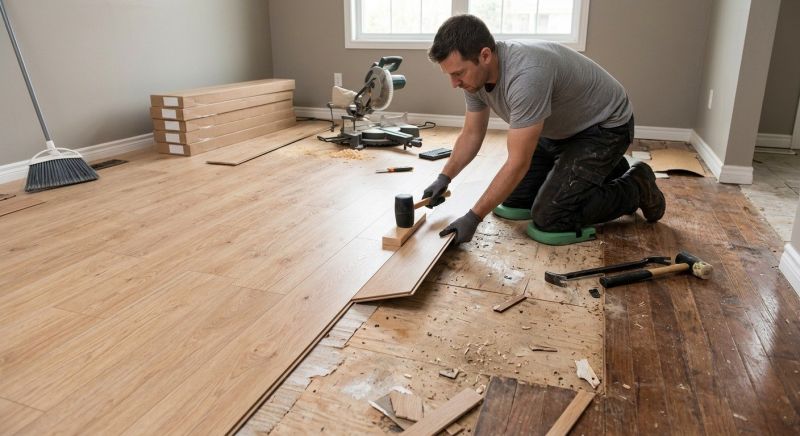 Laminate Flooring Replacement in Anne Arundel County, MD