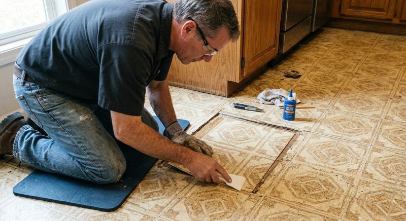 Linoleum Floor Installation in Davidsonville, MD