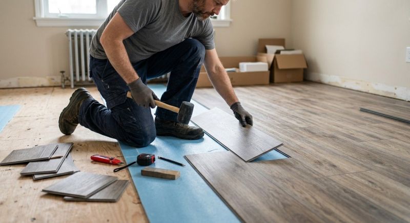 Linoleum Floor Installation in Ellicott City, MD