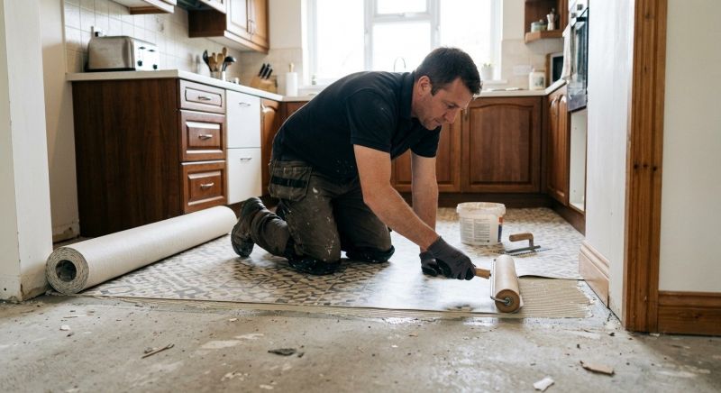 Linoleum Floor Installation in Pasadena, MD
