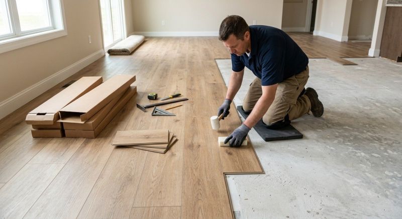 Luxury Vinyl Tile Installation in Deale, MD
