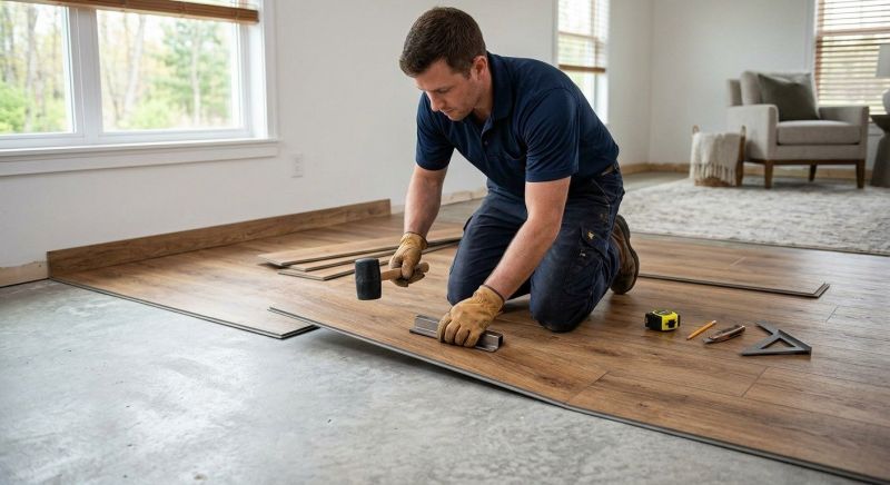 Luxury Vinyl Tile Installation in Hanover, MD