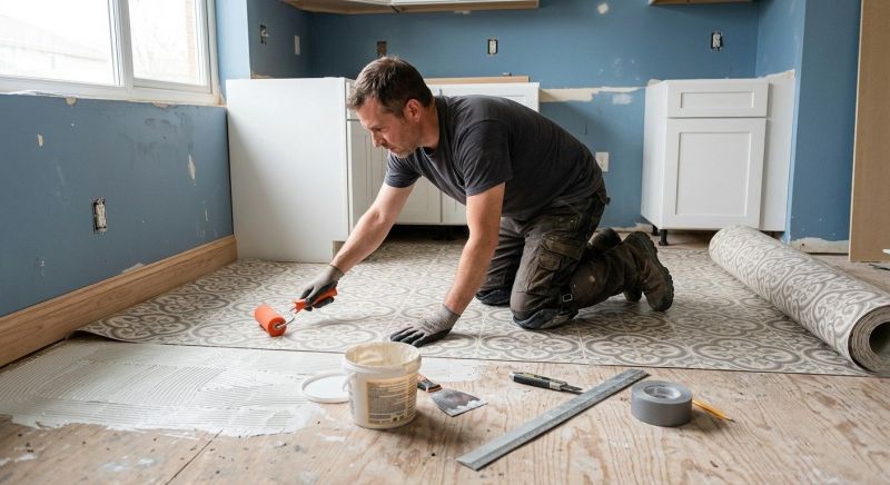 Sheet Flooring Installation in Edgewood, MD