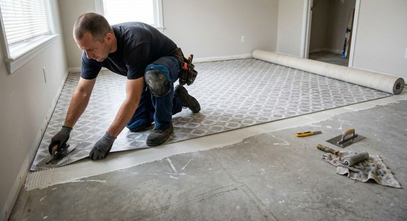 Sheet Flooring Installation in Hanover, MD
