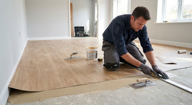 Sheet Flooring Installation in Perry Hall, MD