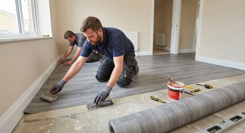 Sheet Flooring Installation in Severna Park, MD