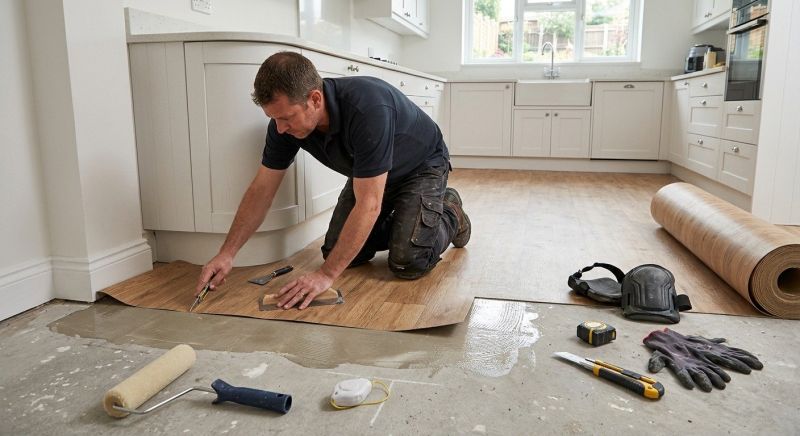 Sheet Vinyl Installation in Ellicott City, MD