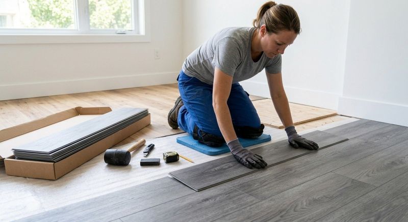 Vinyl Tile Installation in Anne Arundel County, MD