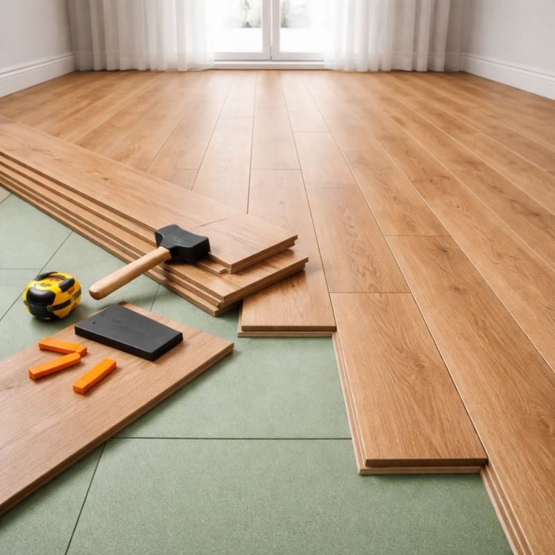 Plank Laminate Installation